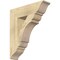 Ekena Millwork Olympic Traditional Rough Sawn Bracket, Douglas Fir, 6"W x 24"D x 28"H BKT06X24X28OLY01RDF - alternate 1